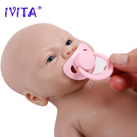 Muñeca Bebé Reborn De Silicona IVITA 14 Pulgadas Coco Sin Pintar Con Pacificador Magnético Muñeca Realista Para DIY Y Juegos Educativos Para Niñas - details 10