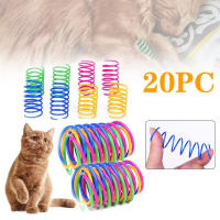 Juguete Interactivo Para Gatos Con Resorte En Forma De Espiral Colorido Juguete De Muelles Para Gatos Juguetes Para Mascotas - details 0