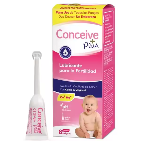CONCEIVE PLUS Lubricante para la fertilidad aplicador 8x4g - 1