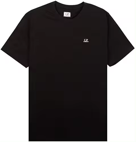 C.P. Company Logo T-Shirt Black - 1
