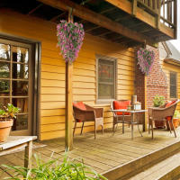 Vine Artificial Colgante En Maceta Decorativa De Flores Falsas De Lavanda Para Decoración De Casas Y Eventos Como Bodas - details 7
