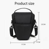 Bolsa De Hombro Para Cámara Digital Nylon Impermeable Para Equipamiento Fotográfico Compatible Con Nikon Canon Micro Single - details 5