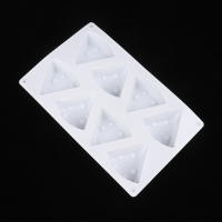 Molde De Silicona En Forma De Queso Con 8 Cavity Para Pastelería Herramienta De Cocina Antideslizante Para Hornear Y Postres - details 9