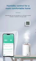 Sensor De Temperatura Y Humedad Zigbee Tuya Con Pantalla LCD Compatible Con Alexa Google Home APP Smart Life Yandex Para El Hogar Inteligente - details 6
