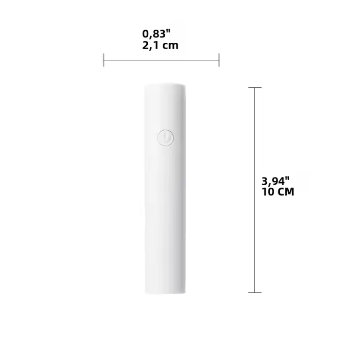 Lámpara De Secado De Uñas Portátil Mini Lámpara De Enchufe Para Gel De Uñas Secado Rápido Y Conveniente Accesorio De Cuidado Personal - 1