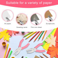 Pegatina De Perforadora De Agujeros Único Para Scrapbooking Estrella Corazón Círculo Kawaii DIY Herramienta De Corte De Formas Perforadora 2024 - details 3