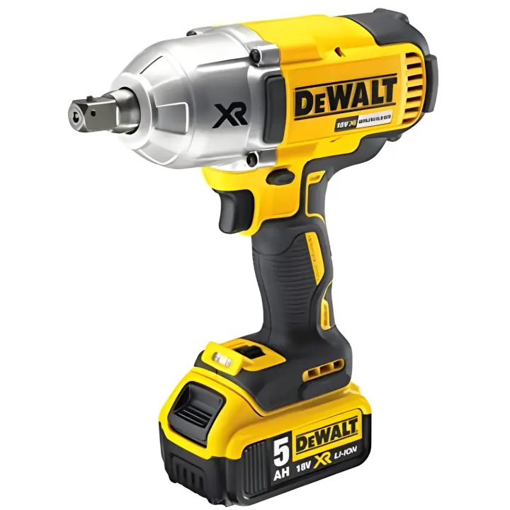 Dewalt Tornillo de Percusión Sin Escobillas 18V - XR LI-ION - 1/2" Alto Par 950Nm Li-Ion 5,0Ah - 1