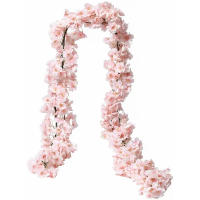 Arco De Rosas Artificiales De Sакura 180CM Para Boda Decoración De Jardín Fiesta En Casa Navidad Falsa Seda Plantas Para Scrapbook - details 4