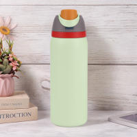 Termo Doble Capa De Acero Inoxidable 24/32oz Con Manija Termo Aislado Espacial Kettle Taza Deportiva Botella De Agua Tumbler - details 7