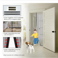 Nueva Cortina De Puerta Magnética 2025 Malla De Insectos Anti-Mosquitos Cierre Automático Tamaño Fácil Instalación 1PC - details 5