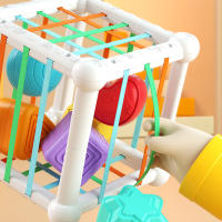 Juguetes Educativos Para Niños 7Pcs En Forma De Cubo Juego De Aprendizaje De Encaje Y Pila Juego De Desarrollo Infantil - details 3