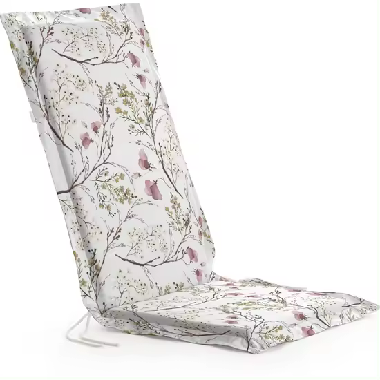 BL BELUM - Cojín  silla de jardín Asiento sin volante: Grosor: 4 cm / Ancho: 41 cm / Largo: 37 m Respaldo sin volante: Grosor: 4 cm / Ancho: 53 cm / Largo: 64 cm Modelo: 0120-342 - 1