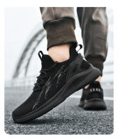 Zapatos De Correr Transpirables Ligeros Con Cordones Antideslizantes Deportivos Moda Zapatillas De Tenis Para Hombre - details 10