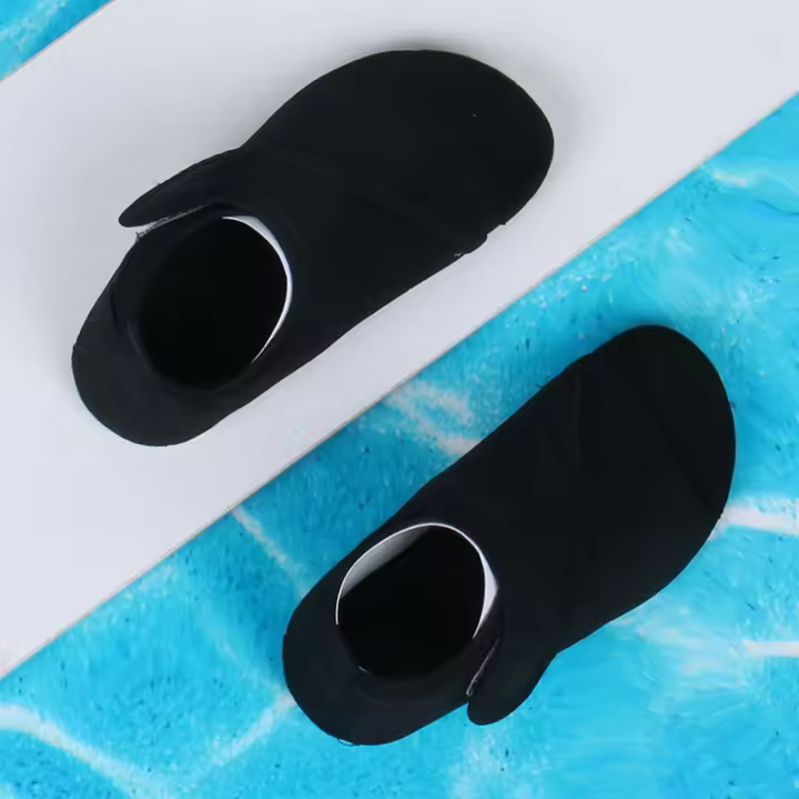 Zapatos de playa para niños, antideslizantes, de fondo suave, para buceo, snorkel, natación, parque acuático, vadeo - 1
