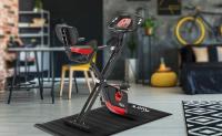 KM-Fit bicicleta estÃ¡tica, bicicleta fitness plegable con aplicaciÃ³n hasta 150Kg - details 0
