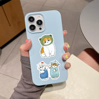 55PCS Pegatinas De Gato Cartoon Kawaii Mofusand Para Decoración De Skateboard Luggage Guitarra Y Teléfono Material De Papel Sintético - details 5