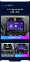 Junsun Android 13 Radio Coche para Toyota RAV4 2001 - 2015 Inalámbrico CarPlay Android Auto AI Voice 2 din Pantalla Coche Android Auto Multimedia Navegación GPS Auto radio - details 2