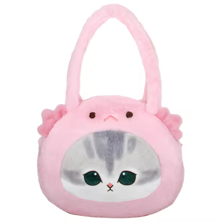 Muñeco De Peluche Kawaii De 32cm Serie Mofusand Gato Globifichera Cangrejo Juguete De Coche De Mano Y Bolso De Hombro Para Cosplay - 1