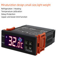 Controlador De Temperatura Digital 7016A 220V 30A Con Thermostat De Potencia Alta Para Calentamiento Y Enfriamiento Sensor NTC - details 2