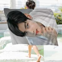 Toalla De Playa Microfibra Absorbente Y Secado Rápido Suave Para Yoga Natación Senderismo Toalla De Baño Cha Eun Woo Corea Tamaño 76x182 Cm - details 15