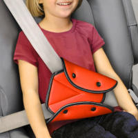 Almohadilla De Cinturón De Seguridad Para Coche Ajustable Y Estanca Protección Para Niños Y Niñas Material PP Algodón - details 4