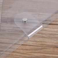 Cubierta De Portapáginas Transparente En PVC Suave Para Análisis De 6 Anillos A5 A6 A7 Cierre De Botón De Cierre Para Hojas Sueltas De Planificador - details 5