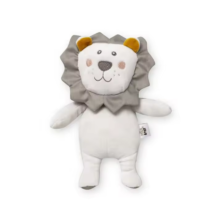 Interbaby Peluche Sonajero Leon Para Bebe 100% Poliester - 1