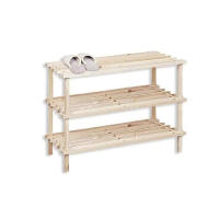 Zapatero de Madera Natural. Estantería Disponible en 2 tamaños, Zapatero de Pie, Estante de Almacenamiento para Zapatos, Organizador para el Hogar, Accesorios - details 4