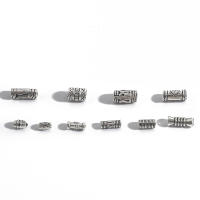 Tubos De Plata Tibetana 5-12mm 50/100pcs Hileras De Metal Para Encantos DIY Suministros De Joyería Hechos De Aleación De Zinc - details 3
