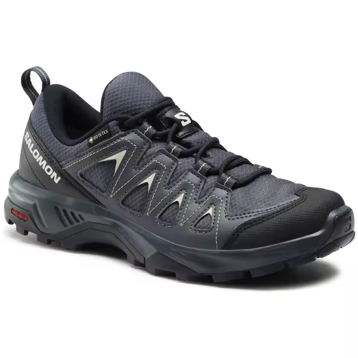 Zapatillas De Montaña Salomon X Braze Gore-Tex Azul/Negro Mujer - 1