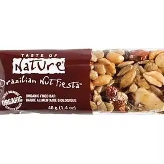 Taste Of Nature Barrita De Nueces De Brasil Bio 40G - 1