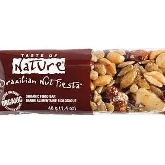 Taste Of Nature Barrita De Nueces De Brasil Bio 40G - 1