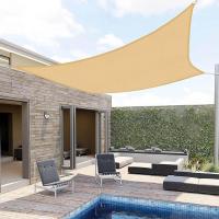 Toldo Sombrilla impermeable de 2x3 m, rectangular, Viento resistente, Protección UV para patio, Jardín, exterior, Terraza, Color Arena - details 4