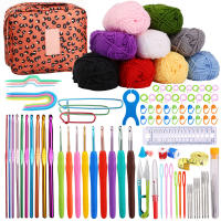 Kit De Tejer Crochet BUDDUR Con Agujas Y Hilo De Algodón Herramientas Profesionales Para Manualidades DIY - details 2