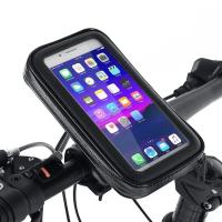 Soporte Impermeable Para Teléfono Móvil En Bicicleta Y Motocicleta Funda Para Manillar De Bicicleta Compatible Con iPhone 15 14 pro Max Samsung Soporte De Teléfono Móvil Para Bicicleta - details 1