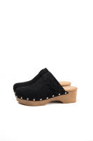 Paloma Wang Sandalias zueco mujer con tacón bajo y plataforma con detalle de tachas - details 6