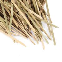 100pcs Palillos De Bambú Desechables Para Cócteles Forks De Fruta Barbecue Decoración De Fiesta Herramienta De Barra Eco-amigable Tamaño 9x0.3x0.3cm - details 18
