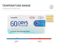 Logger De Temperatura TempU05 Mini Termómetro Grabador De Temperatura USB Para Almacenamiento De Almacén Informe PDF 60-90 Días - details 10