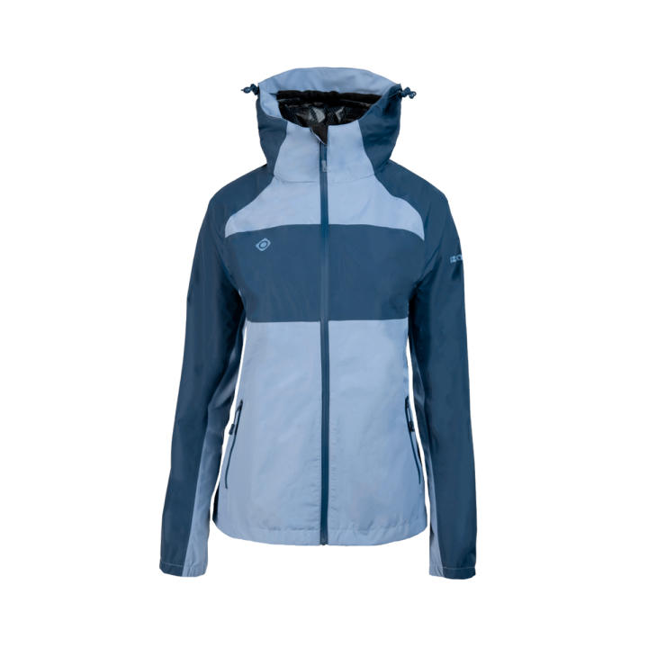 Chaqueta impermeable ligera de montaña y trekking PONS W para mujer