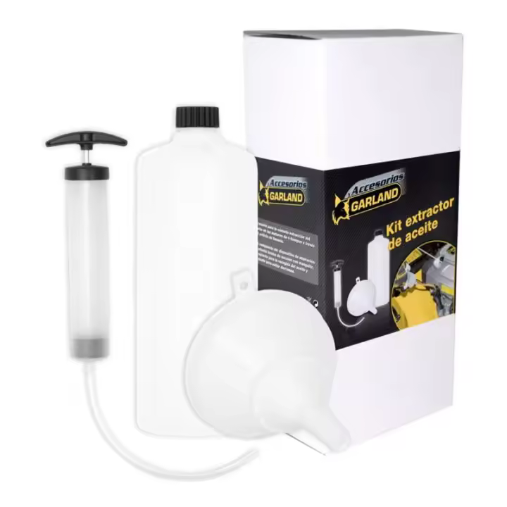 EDM KIT EXTRACTOR DE ACEITE GARLAND - Bomba Succión + Embudo - 84185 Kit extractor de aceite Accesorios y Complementos Bricolaje Varios Bricolaje - 1