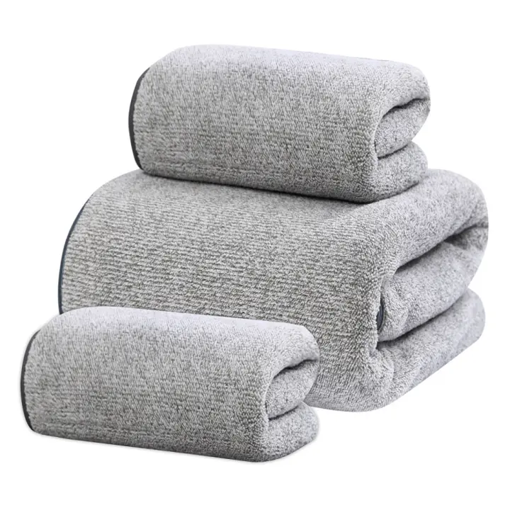 Juego de toallas de calidad Premium de 3 piezas (1x toallas de baño) - 1