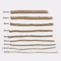 Cordón De Jute Natural Para DIY Artesanía Empaquetado De Regalos Jardín Boda Decoración De Gato Subir Cóndido Vintage - details 0