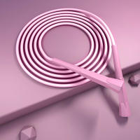 Cuerda De Saltar Speed Rope Para Adultos Y Niños Equipo De Fitness Portátil Perdida De Peso Entrenamiento Cardio Para Hombres Y Mujeres - details 0