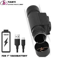 Lámpara Frontal Recargable 1200 Lumen Con LED SST40 Brillante Impermeable Para Niños Y Adultos Para Camping Correr Y Aventuras Al Aire Libre - details 2