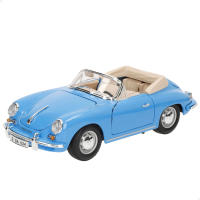Burago - Maqueta coche clásico escala 1:18, material metal fundido a presión, apertura manual, interior detallado, ideal para coleccionistas, coches de colección, coches antiguos para exhibición - details 0