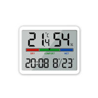 Reloj despertador electrónico , Temperatura y humedad, Magnético multifunción, pantalla LCD grande, con termómetro Digital , Reloj de mesa para Escritorio,  Reloj de mesa multifunción - details 1