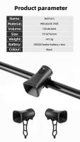 Bocina De Bicicleta Antirrobo Para Motocicleta Y Vehículos Eléctricos Alarma Fuerte Accesorios De Ciclismo Bocina De Sonido Loud - details 1