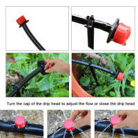 50Pcs Emisores De Agua Ajustables Para Jardín Y Huerto Antidesbordamiento De 4/7mm Sprinkler De Riego Micro Para Flores Y Verduras - details 7