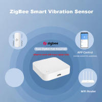 Sensor De Vibración Inteligente Zigbee ONENUO Con Alarma De Movimiento Y Notificaciones En Tuya Smart Life Registra Historial De Alarmas - details 1