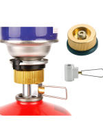 Adaptador De Gas Para Camping Al Aire Libre Convertidor De Tanque Plano Recargable Adaptador De Estufa De Gas Gas Saver plus - details 3